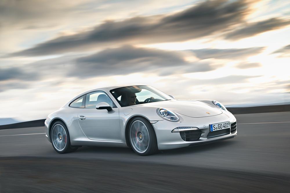 The new Porsche 911 Carrera which will celebrate its world premiere at the