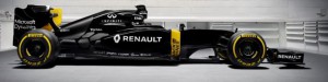 Renault Sport team car for 2016 F1 season.