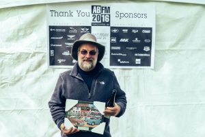 Alan Simpson, winner of the 2016 Neatest Little Car Award for his 1930 Austin 7 Ulster Sports.