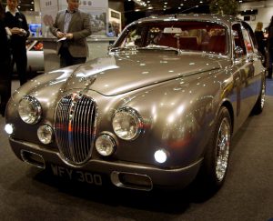Jaguar Design Chief Ian Callum's re-engineered Mk 2 Jaguar.