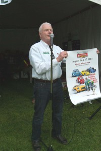 B.C. race car driver Ian Wood talks about the 2014 Historic Motor Races at the 2014 Vancouver ABFM held at VanDusen.