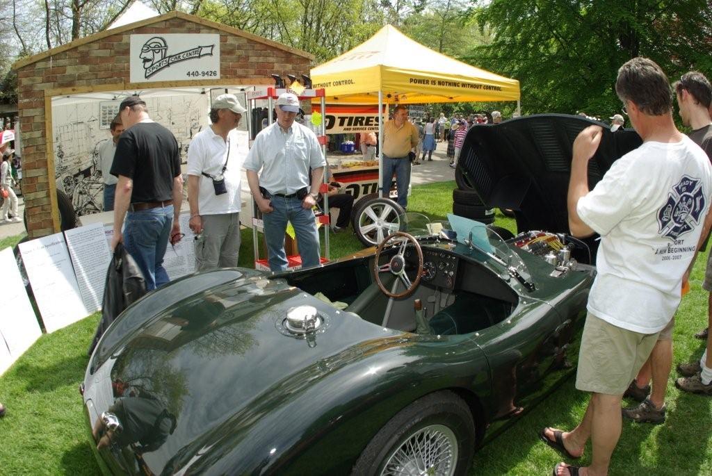 Jaguar C-Type at the 2010 ABFM