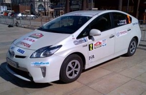 Toyota Canada’s championship Prius PHV.