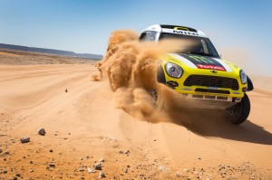 MINI All4 Racing at 2014 Dakar Rally.