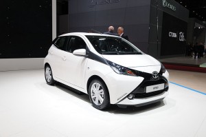 Toyota unveiled it's 2014 Aygo, an urban-styled vehicle designed for city living, at the 2014 Geneva Motor Show.