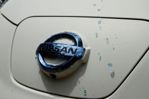 "The "self-cleaning" paint, called Ultra-Ever DryR, creates a protective layer of air between the paint and environment, effectively stopping standing water and road spray from creating dirty marks on the LEAF's surface. Nissan is one of the first carmakers to apply this technology to a vehicle.