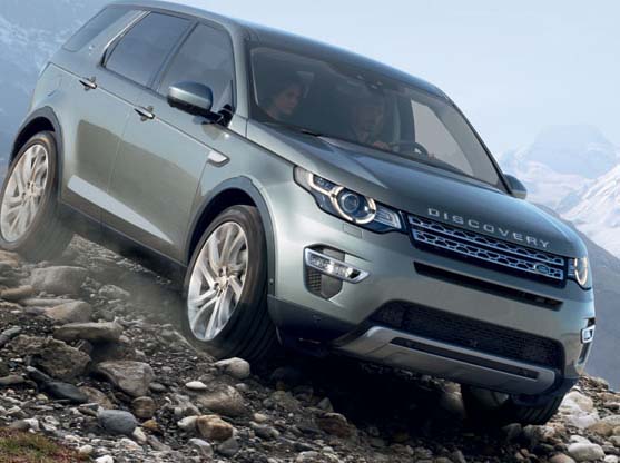 New Land Rover Discovery Sport.