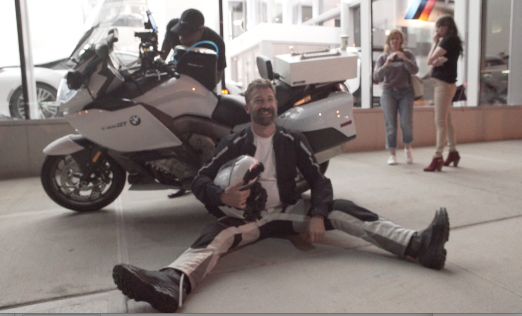 Carl J Reese broke the solo cannonball motorcycle record driving a BMW K 1600 GT. 