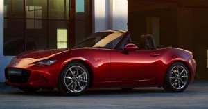 2016 Mazda MX-5 vying for World Car of the Year honours along with Audi A4 Sedan / Audi A4 Avant and Mercedes-Benz GLC.