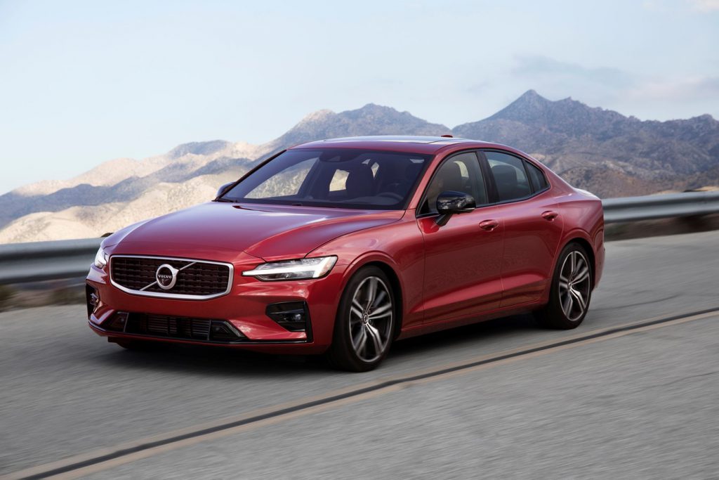 Volvo S60 compact sedan.