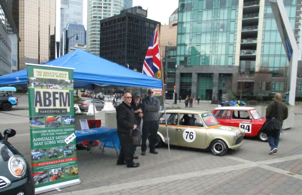 The Jack Poole Olympic Plaza was filled with 25 classic and new Minis celebrating the 60th anniversary of the brand. hoto: Western Driver.