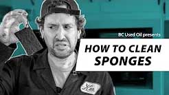 How to Clean Sponges