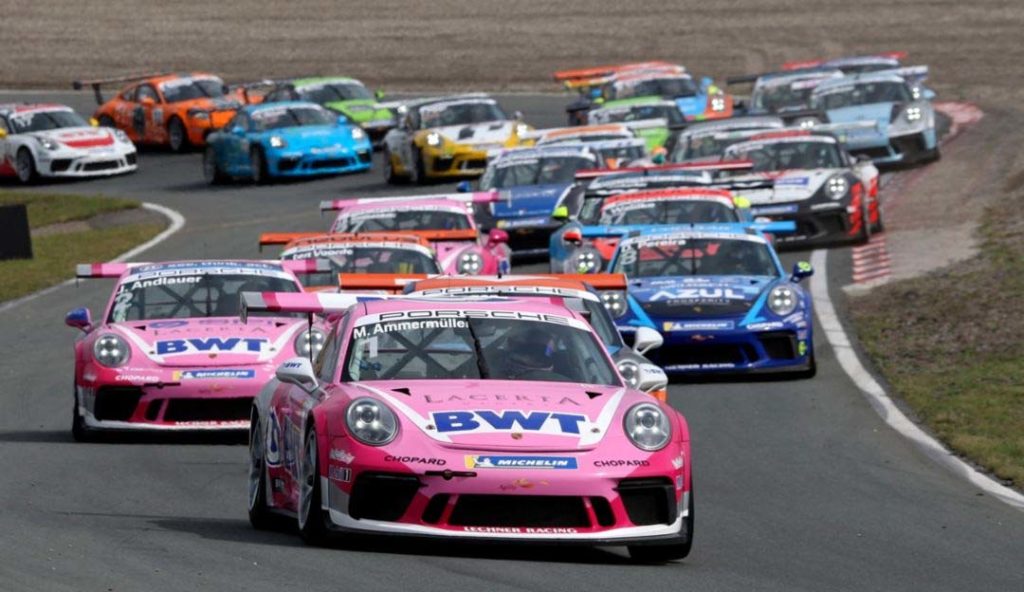 Porsche Carrera Cup Deutschland. Photo: courtesy Porsche.