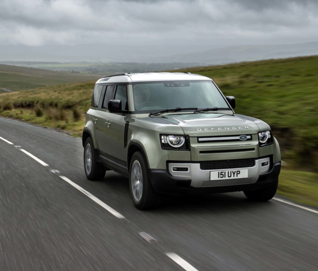 Land Rover Defender (European Model). Photo courtesy Jaguar/Land Rover; Newspress USA.