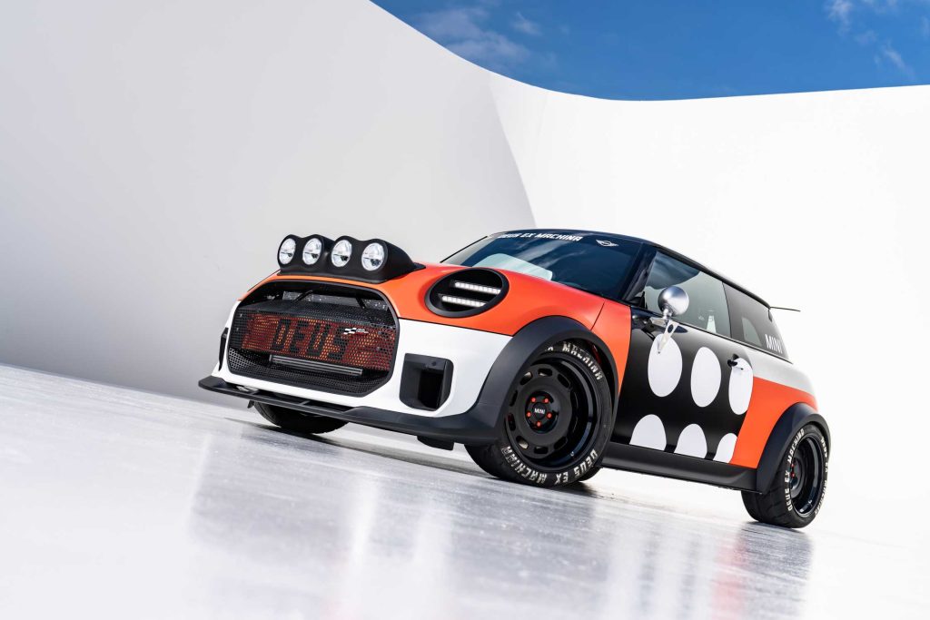MINI JCW x Deus Ex Machina concept. Photo: courtesy BMW Mini.